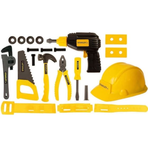Παιδικό Σετ Εργαλείων Stanley Jr. (19 Τεμάχια) image 1