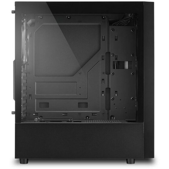 Κουτί Desktop Sharkoon RGB Slider Midi Tower - Μαύρο image 4