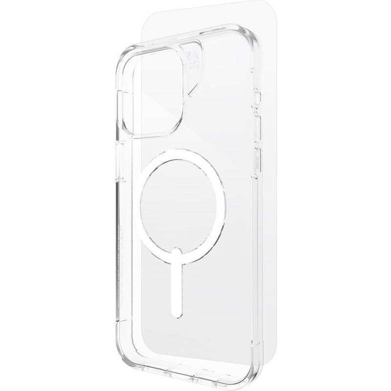 ZAGG Zagg Luxe Snap Case/glass (bundle) Λεπτή Και Κομψή Θήκη Προστασίας Που Αντέχει Σε Πτώσεις Έως 3 Μέτρα Amp; Τζαμάκι Προστασίας – Iphone 15 Pro Max (clear Bundle)