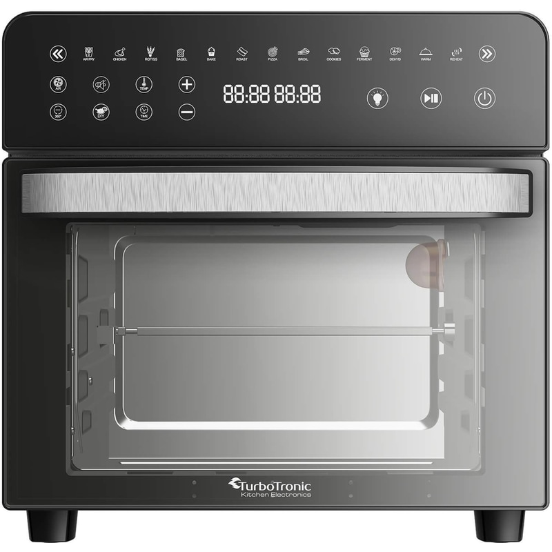 TURBOTRONIC TT-AFO14 με Πόρτα 1700 W 14 L Μαύρο Φουρνάκι