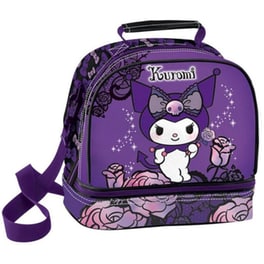 Τσαντάκι Φαγητού Graffiti Kuromi Purple Laces