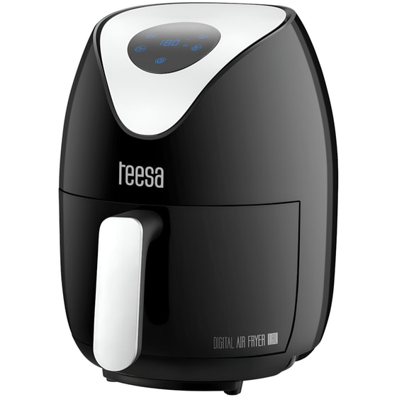 TEESA TSA8053 με Αποσπώμενο Κάδο 1000 W 1.8 L Μαύρο Φριτέζα Αέρος image 2