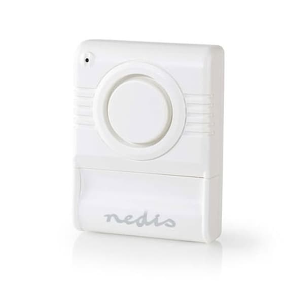 Nedis Alrmgb10wt Glass Break Alarm Built-in Siren Adjustable Sensitivity 233-0453 image 0