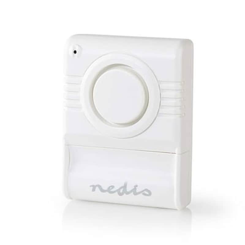 NEDIS Nedis Alrmgb10wt Glass Break Alarm Built-in Siren Adjustable Sensitivity 233-0453