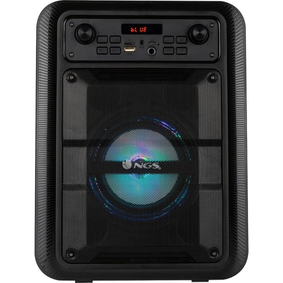 Ngs Roller Lingo Φορητό Ηχείο Karaoke Με Μικρόφωνο Ισχύος 20w Σε Μαύρο Χρώμα image 2