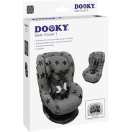 Dooky Κάλυμμα Για Κάθισμα Αυτοκινήτου Group 1 (9-18 Κιλά) Grey Stars