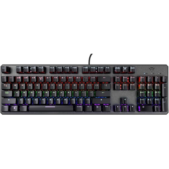 Trust GXT 865 Asta Gaming Μηχανικό Πληκτρολόγιο με GTX Red διακόπτες και Φωτιζόμενα πλήκτρα Γκρι (US) image 2