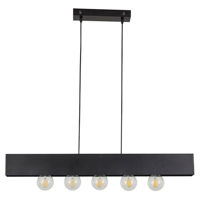 Φωτιστικό Οροφής Πολύφωτο Homelighting Tale 77-8254 Μεταλλικό - Μαύρο