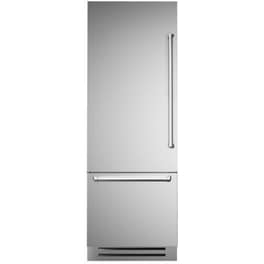 BERTAZZONI REF755BBLXTT/24 Full No Frost 440 Lt Inox Εντοιχιζόμενος Ψυγειοκαταψύκτης