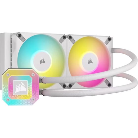 Υδρόψυξη Επεξεργαστή Corsair ICUE H100I Elite Capellix XT RGB 240MM White image 0