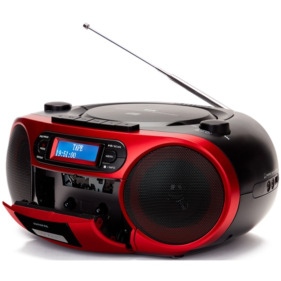 Φορητό Radio/CD Aiwa BBTC-660DAB/RD - Κόκκινο image 2