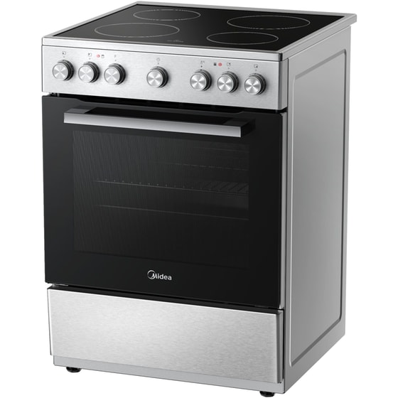 MIDEA MFO24D-ME4R10F(SS) 70 Lt Inox Ηλεκτρική Κουζίνα Κεραμική image 1
