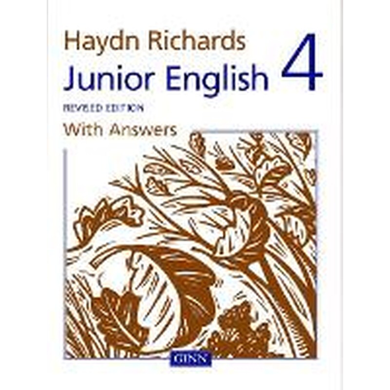Haydn Richards Junior English Book 4 With Answers (Revised Edition)
