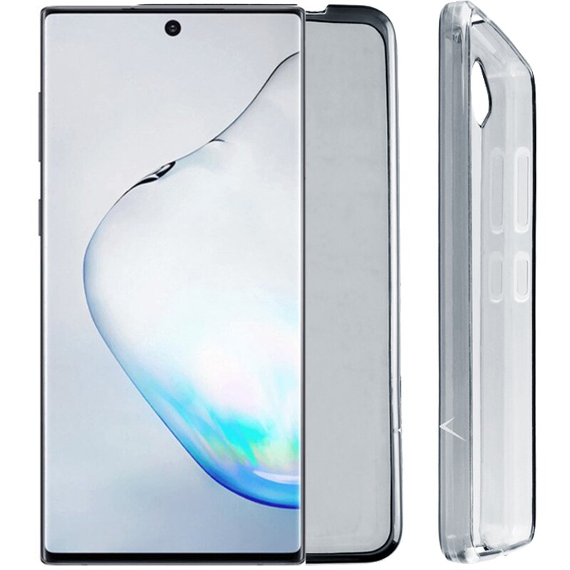 Θήκη Samsung Galaxy Note 10+ - Volte-tel Slimcolor Air Tpu - Transparent Γκρι
