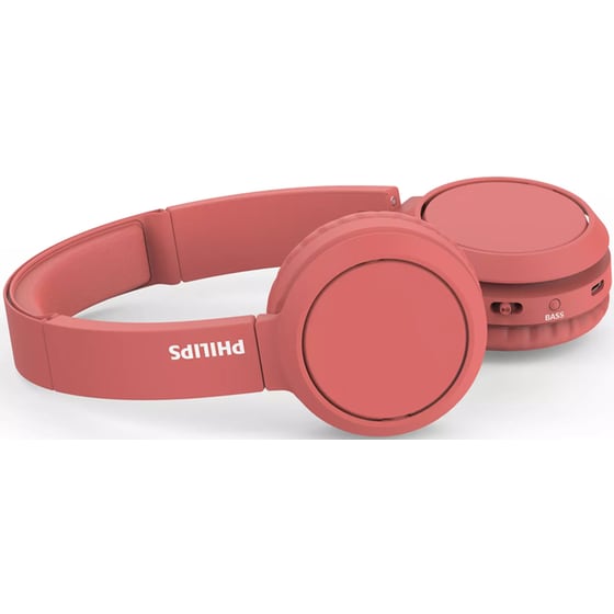 Philips TAH4205 Ασύρματα Ακουστικά Κεφαλής - Κόκκινο image 2