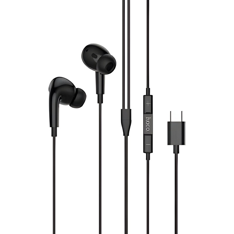 Ακουστικά Handsfree Hoco M1 Pro USB-C - Μαύρα