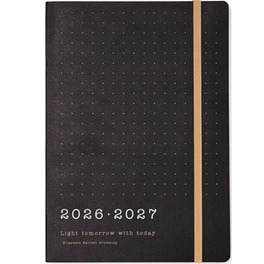 Ημερολόγιο Εβδομαδιαίο 2026-2027 Letts A5 Eco Writers Black
