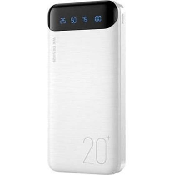 Powerbank WK WP-163 20.000 mAh - Λευκό image 0
