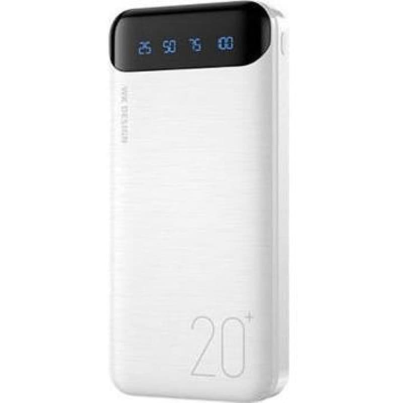 WK Powerbank WK WP-163 20.000 mAh - Λευκό