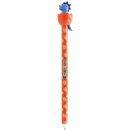 Στυλό Gel GIM Erasable Happy Life Μπλε Δεινόσαυρος image 0