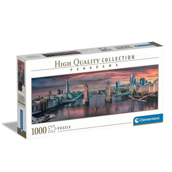 Παζλ Clementoni Panorama High Quality Collection Κατά Μήκος Του Ποταμού Τάμεση (1000 Κομμάτια) image 0