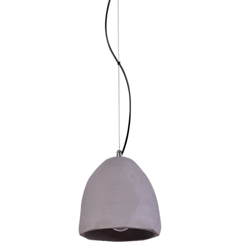 HOMELIGHTING Φωτιστικό Οροφής Μονόφωτο Homelighting Joy από Τσιμέντο 14x14x120 cm - Γκρι