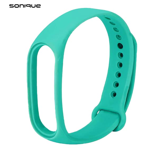 Λουράκι Sonique Color για Xiaomi Mi Smart Band 5/Mi Smart Band 6 - Βεραμάν image 0
