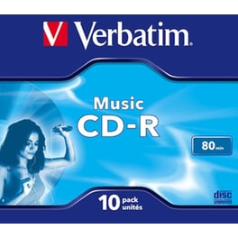 Δίσκοι CD/DVD Verbatim CD-R 700ΜΒ 10τμχ