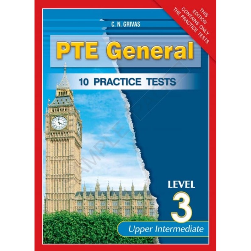 Pte General Level 3 10 Practice Tests