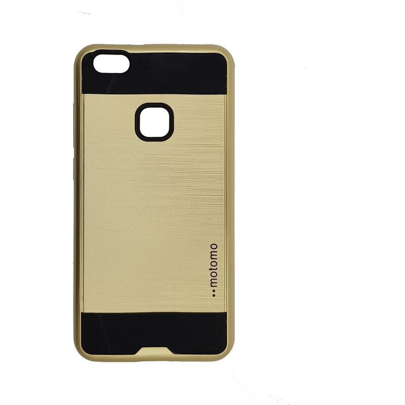 Θήκη Huawei P10 lite - Motomo Slim Aluminium Back Cover Case - Gold