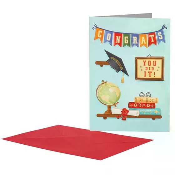 Ευχετήρια&nbsp;Κάρτα Legami&nbsp;Congrats&nbsp;Grad Wall&nbsp;L image 0