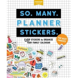 So. Many. Planner Stickers. For Busy Parents