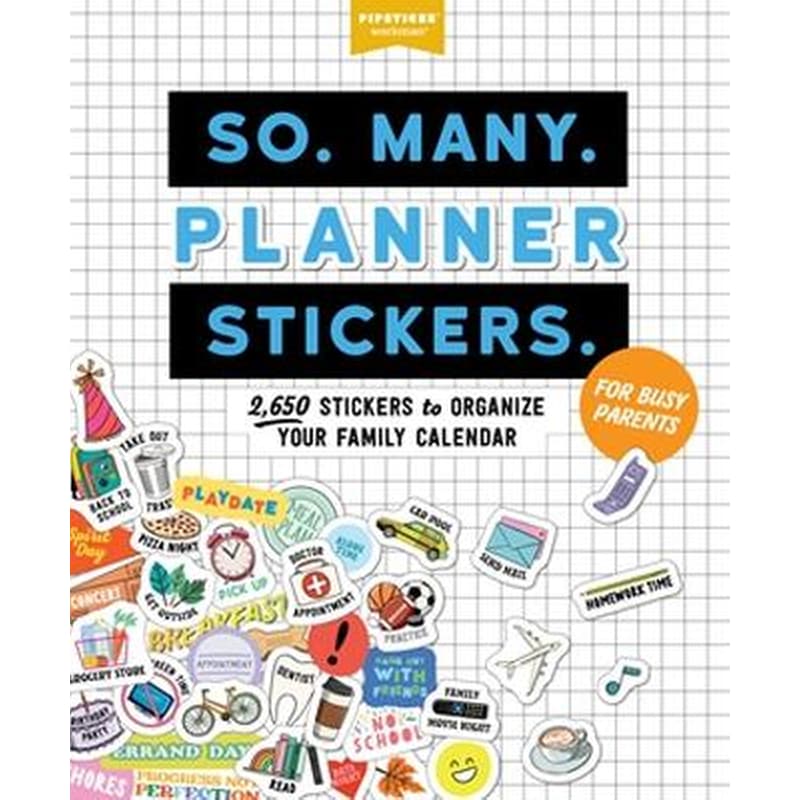 So. Many. Planner Stickers. For Busy Parents