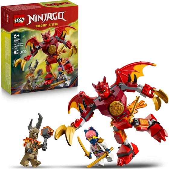 LEGO® NINJAGO® Πακέτο Μάχης Εξωστολής Δράκου του Κάι (71851) image 6