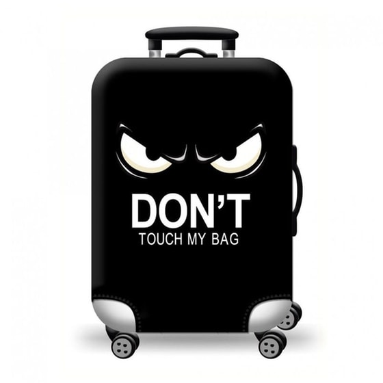 Κάλυμμα Βαλίτσας Amber Large Don't Touch My Bag image 0
