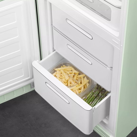 SMEG FAB32LPG6 332 Lt Total No Frost Πράσινο Ψυγειοκαταψύκτης image 6