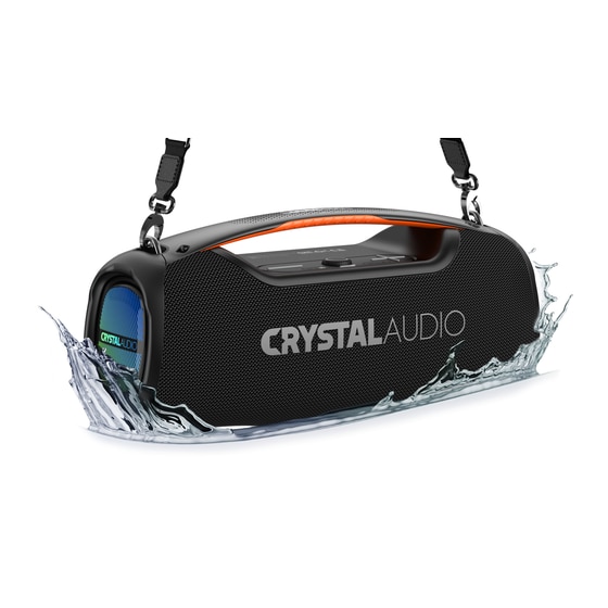 Φορητό Ηχείο Crystal Groove 100 - Black image 1