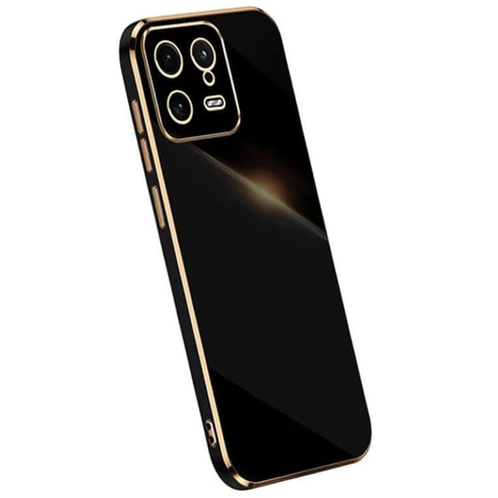 Θήκη Xiaomi 13 - Bodycell Gold Plated - Black image 1
