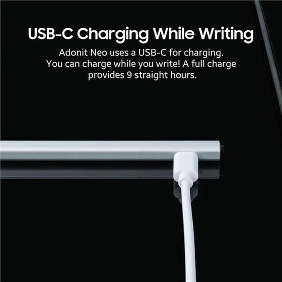 Γραφίδα Adonit Neo (USB-C) - Silver image 1
