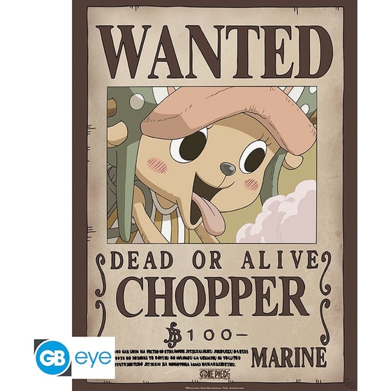 Αφίσα Abysse One Piece - Wanted Chopper Poster Chibi (52x38cm) (GBYDCO2332) image 0