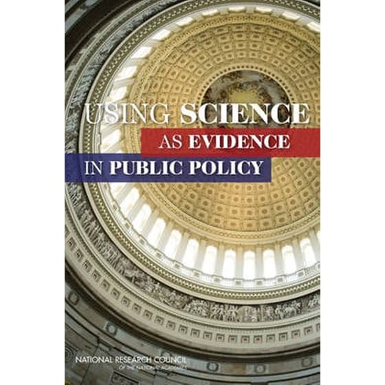 Using Science as Evidence in Public Policy image 0