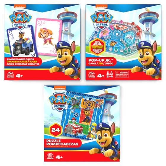 Paw Patrol 3 Παιχνίδια Επιτραπέζιο (Spin Master) image 0