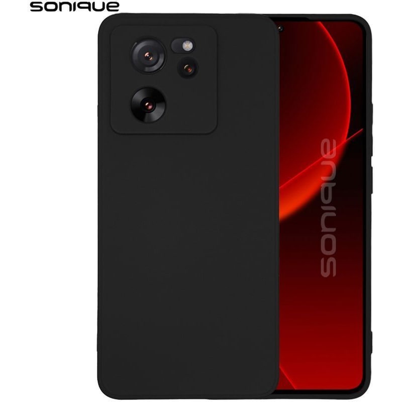 SONIQUE Θήκη Xiaomi Xiaomi 13T 5G/ Xiaomi 13T Pro 5G - Sonique Σιλικόνης My Colors - Μαύρο