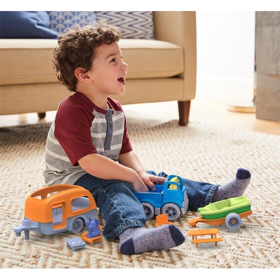 Green Toys Παιχνίδι Κάμπινγκ RV Camper Set image 4