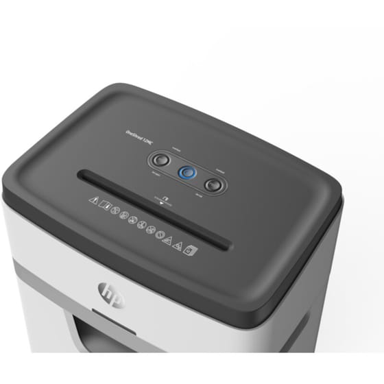 Καταστροφέας εγγράφων HP OneShred 12MC – 2806  Micro Cross Cut P5 – 12 x A4 – 25L image 2