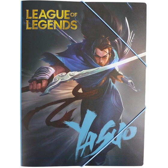Φάκελος Πρεσπάν Gim με Λάστιχο A4 League of Legends image 0