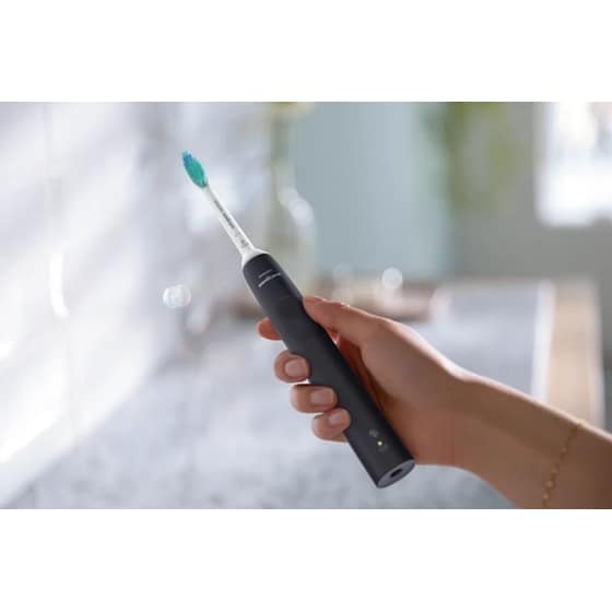 Σετ Ηλεκτρικές Οδοντόβουρτσες PHILIPS Sonicare 3100 Series - Μαύρο/Ροζ image 4