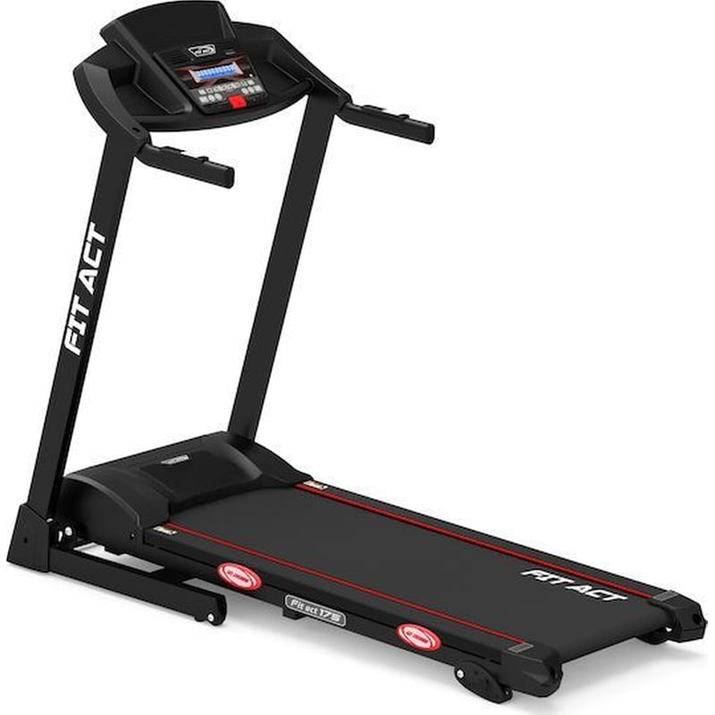 FIT ACT FIT ACT 175 Ηλεκτρικός Διάδρομος Γυμναστικής Μαύρο