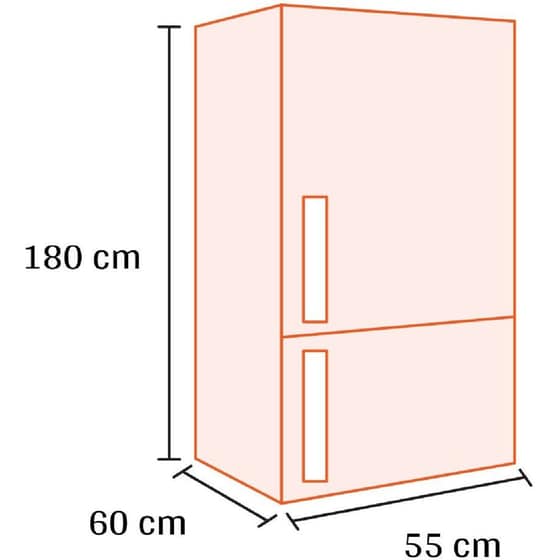 DAVOLINE CFX 253 IX Total No Frost 253 Lt Inox Ψυγειοκαταψύκτης image 2