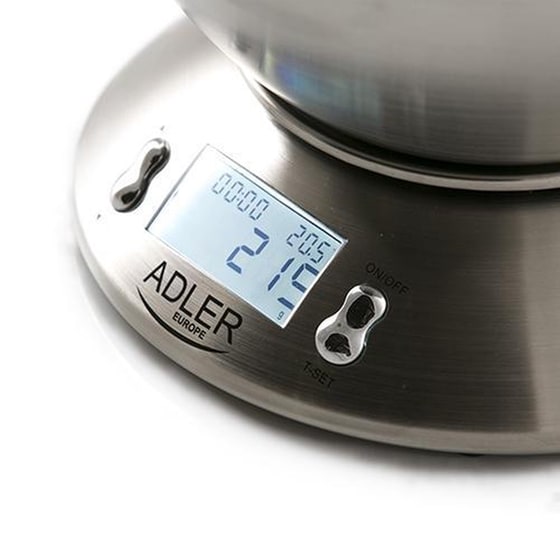 Ψηφιακή Ζυγαριά Κουζίνας ADLER AD-3134 1gr/5kg Inox image 1